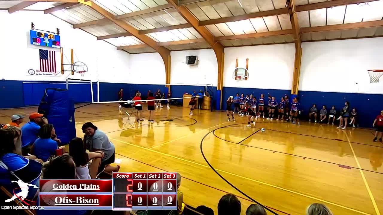 Golden Plains vs. Otis Bison Volleyball OpenSpacesSports5