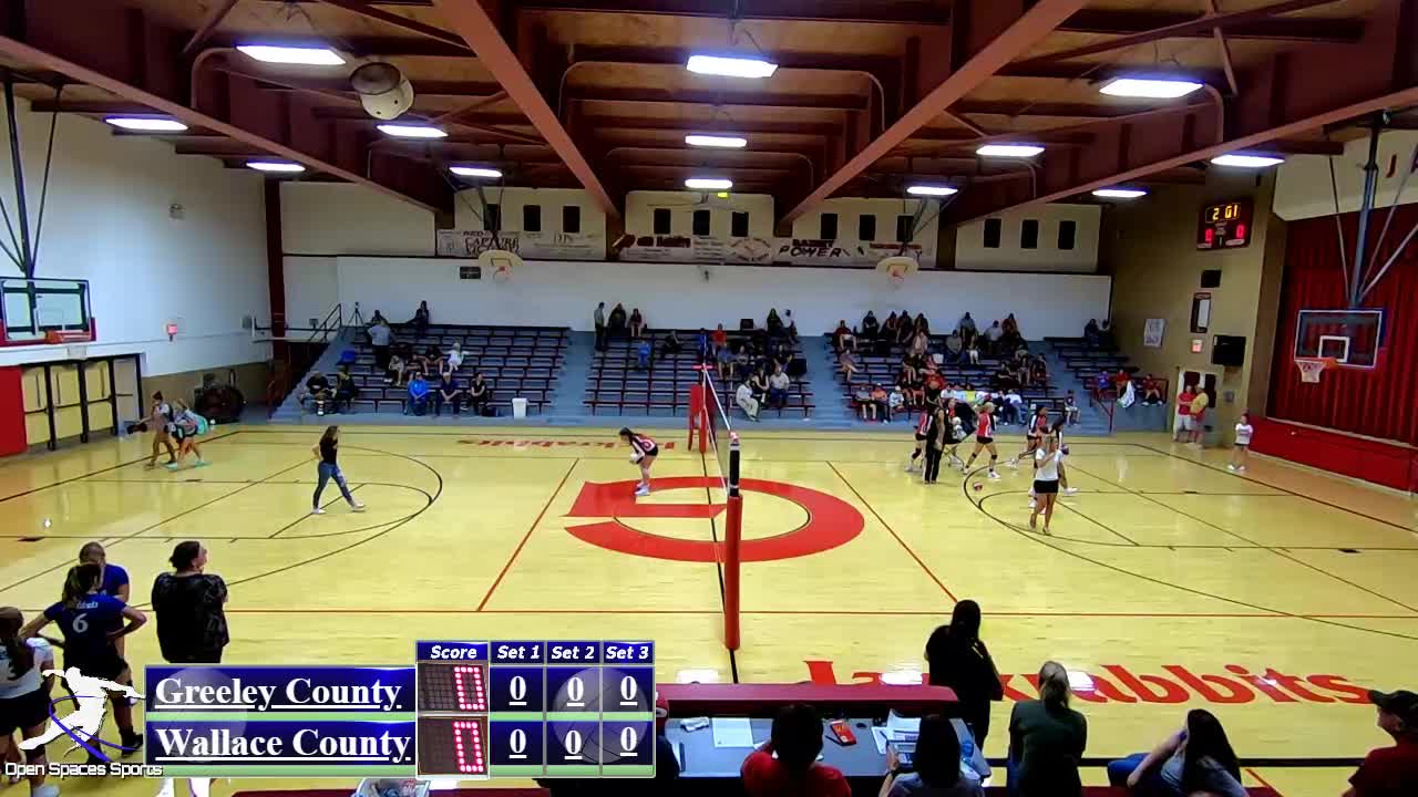 Wallace County vs Greeley County Volleyball OpenSpacesSports5