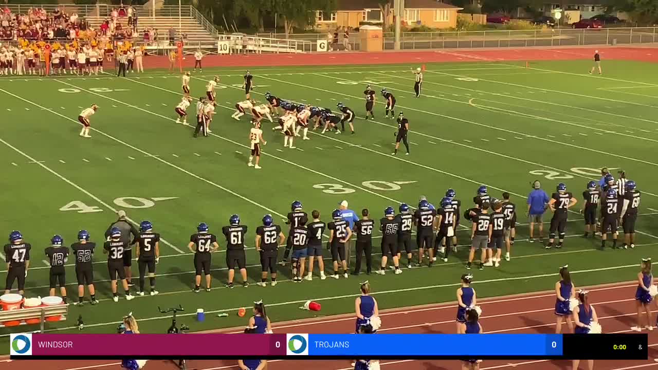 LHS FB vs Windsor Football trojannation