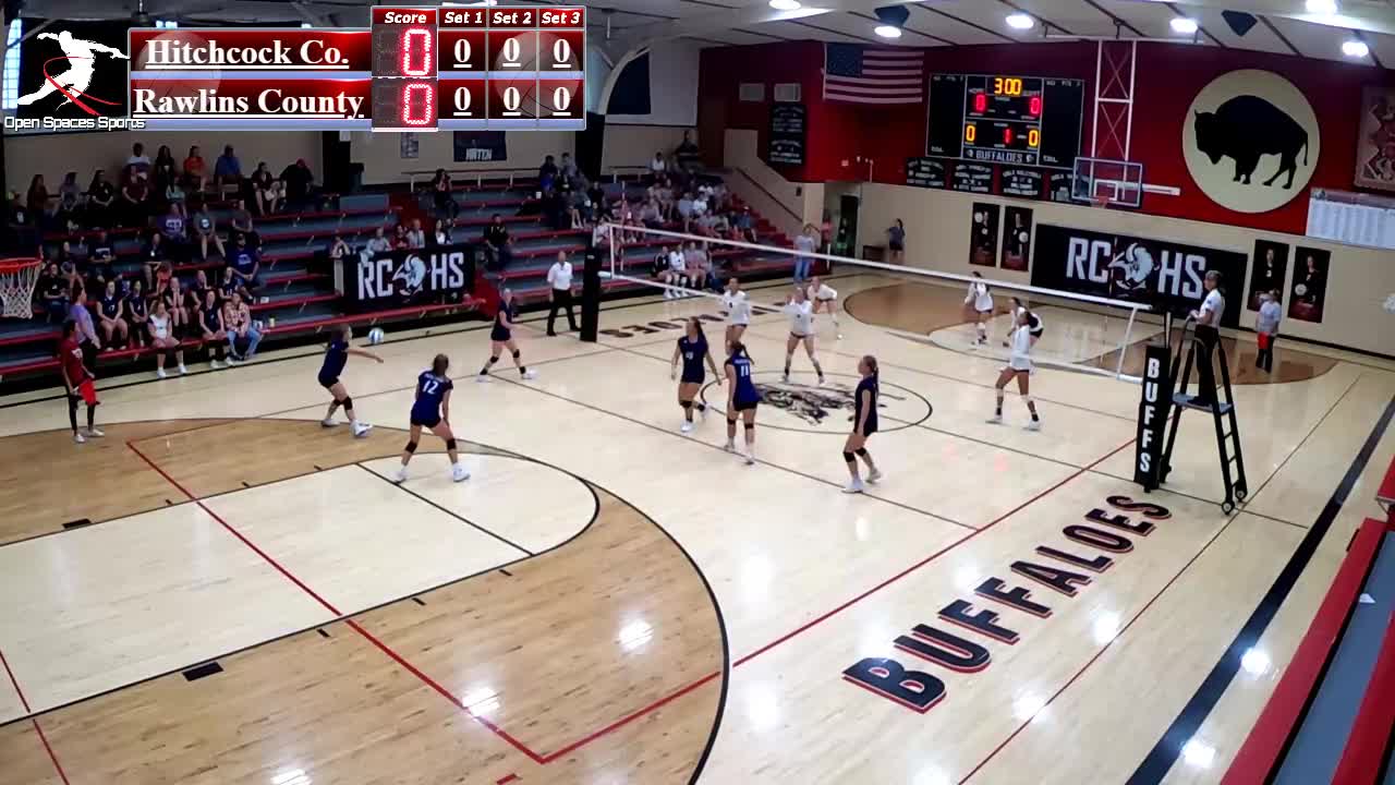 Rawlins County vs. Hitchcock County Volleyball OpenSpacesSports5