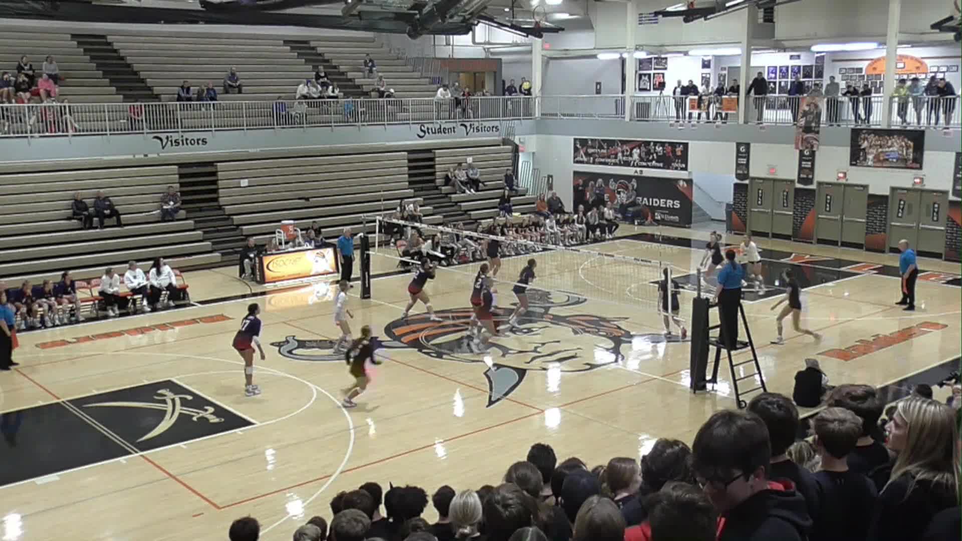 Notre Dame Academy vs St Henry Volleyball 9th Region Semi Finals