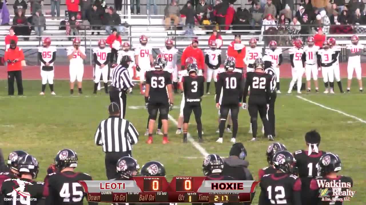 Hoxie Leoti (HOXIE BROADCAST) Football OpenSpacesSports2