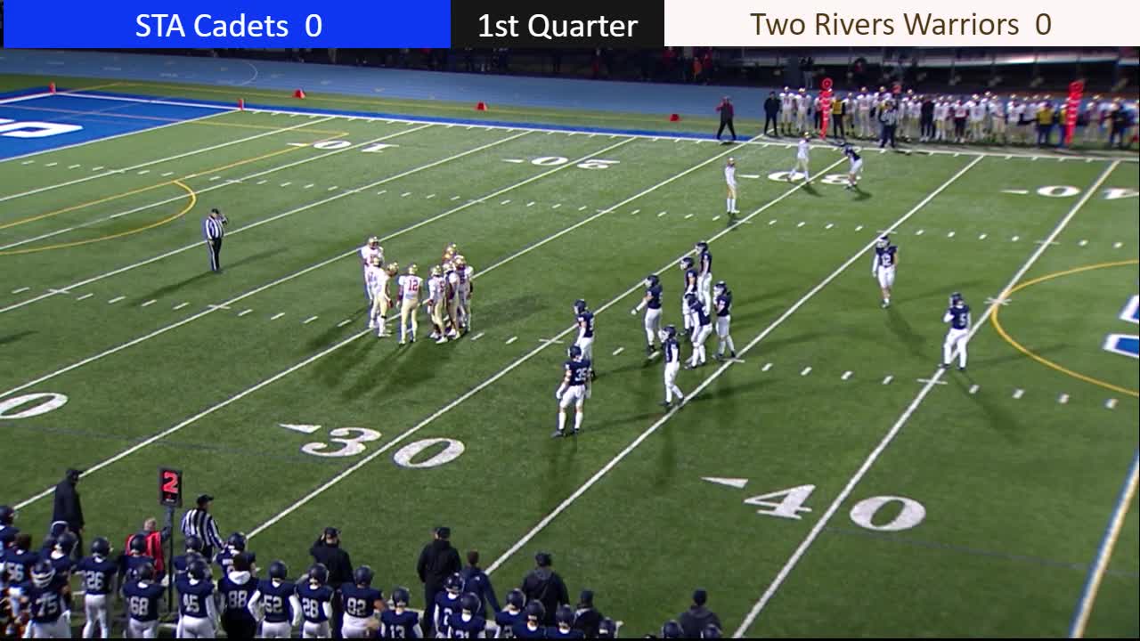 Section 3AAAAA Championship STA vs Two Rivers Football