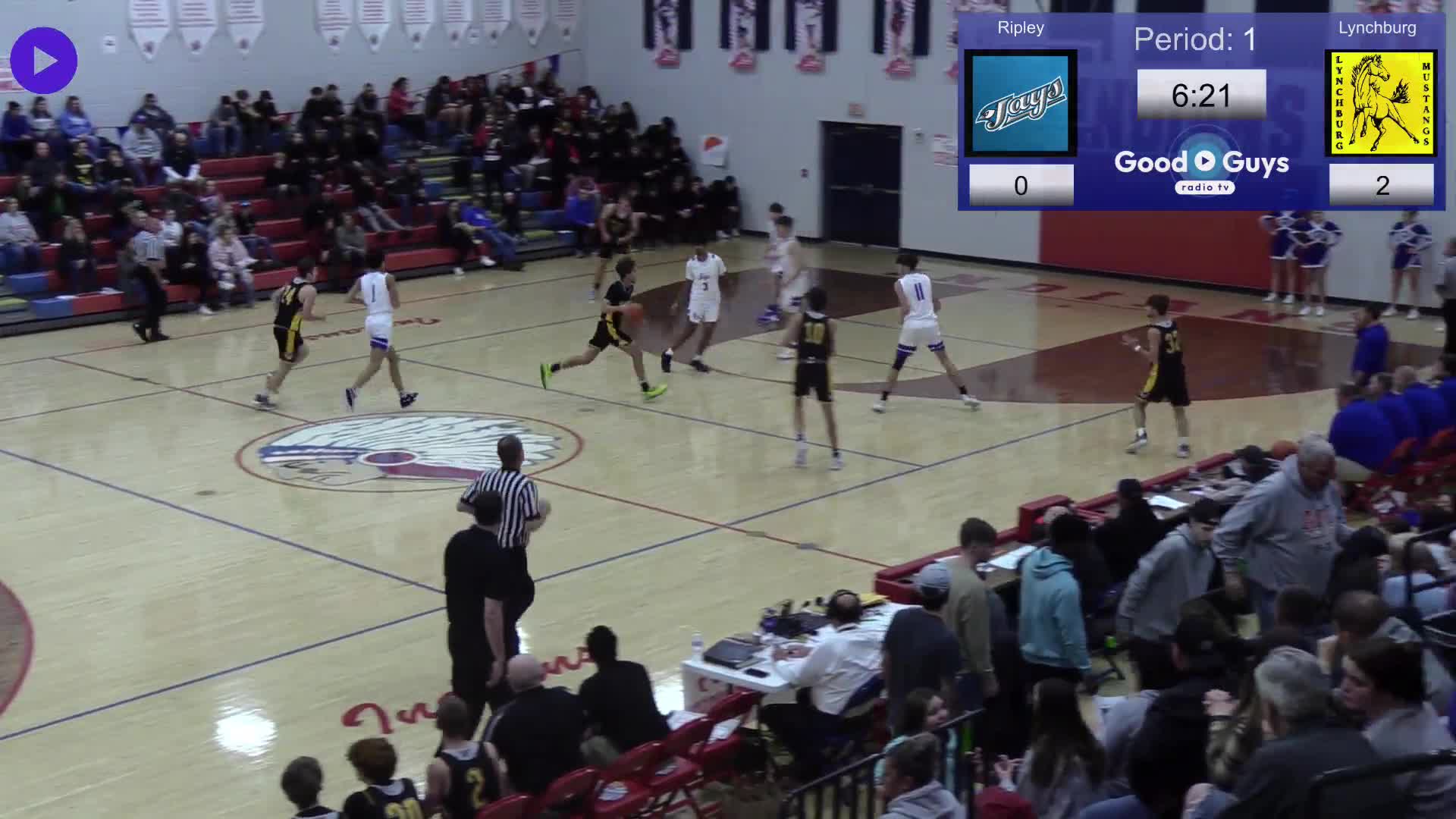 2022 SHAC Boys Previews Lynchburg v Ripley Basketball goodguysradiotv