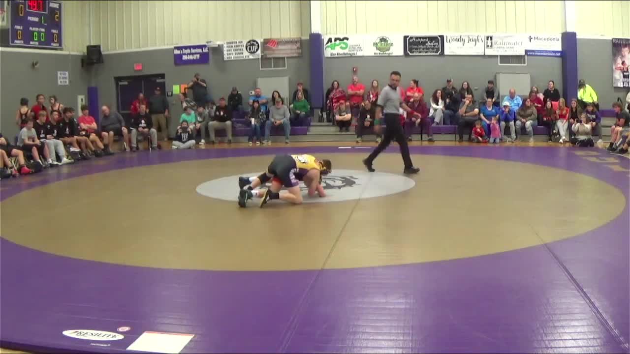 Weaver vs Ranburne Wrestling