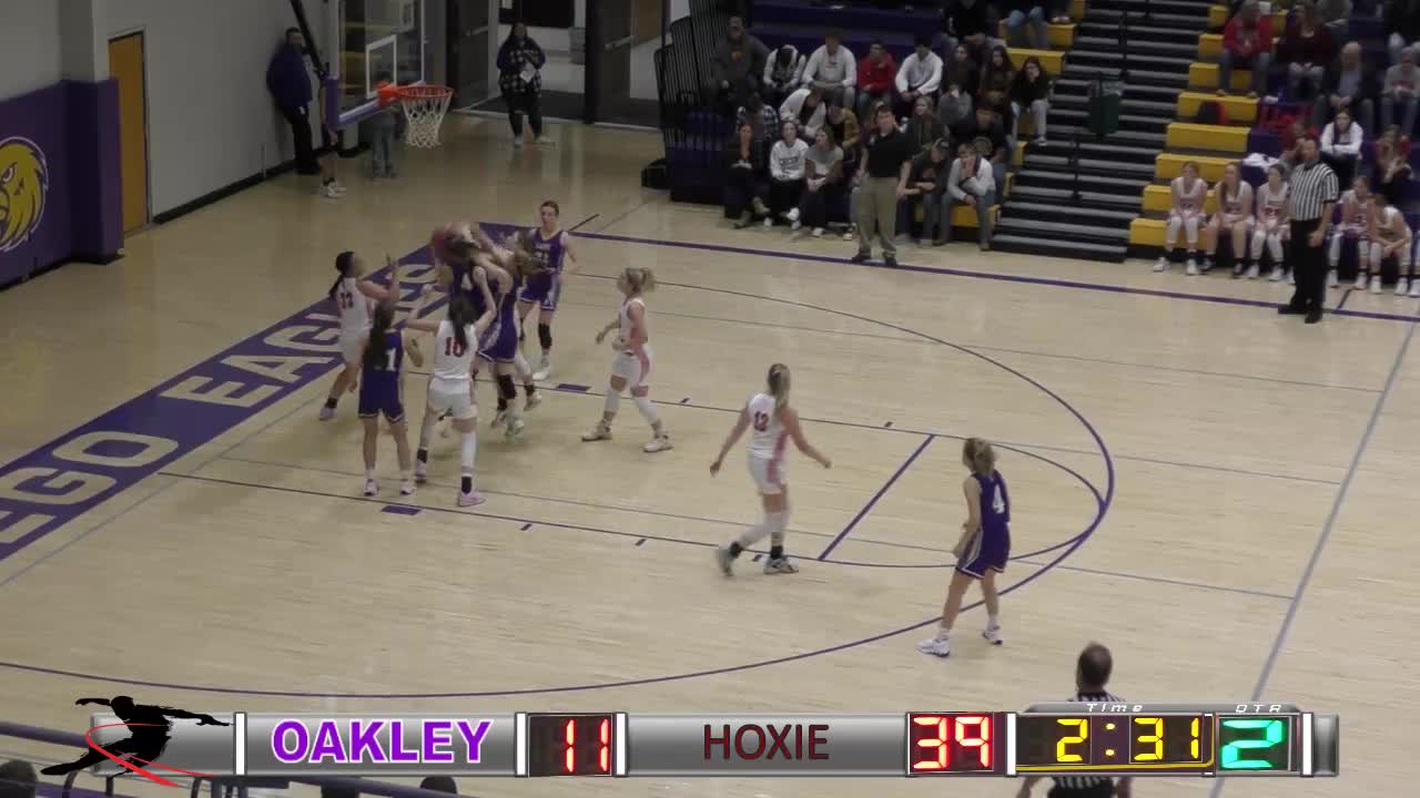 OAKLEY VS HOXIE (GIRLS) OAKLEY BROADCAST Basketball OpenSpacesSports3