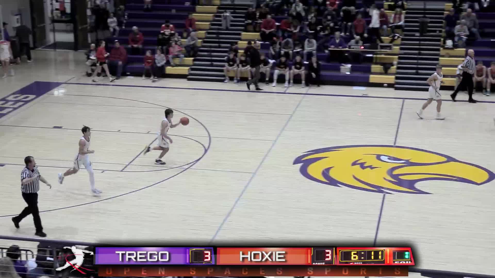 Trego vs Hoxie (B) Basketball OpenSpacesSports2
