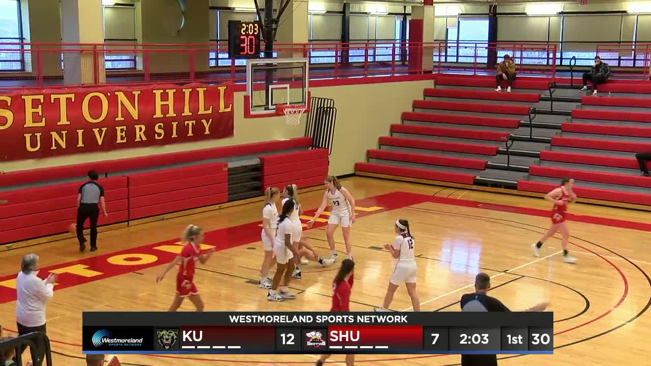 Kutztown at Seton Hill (Women) Basketball WestmorelandSports1