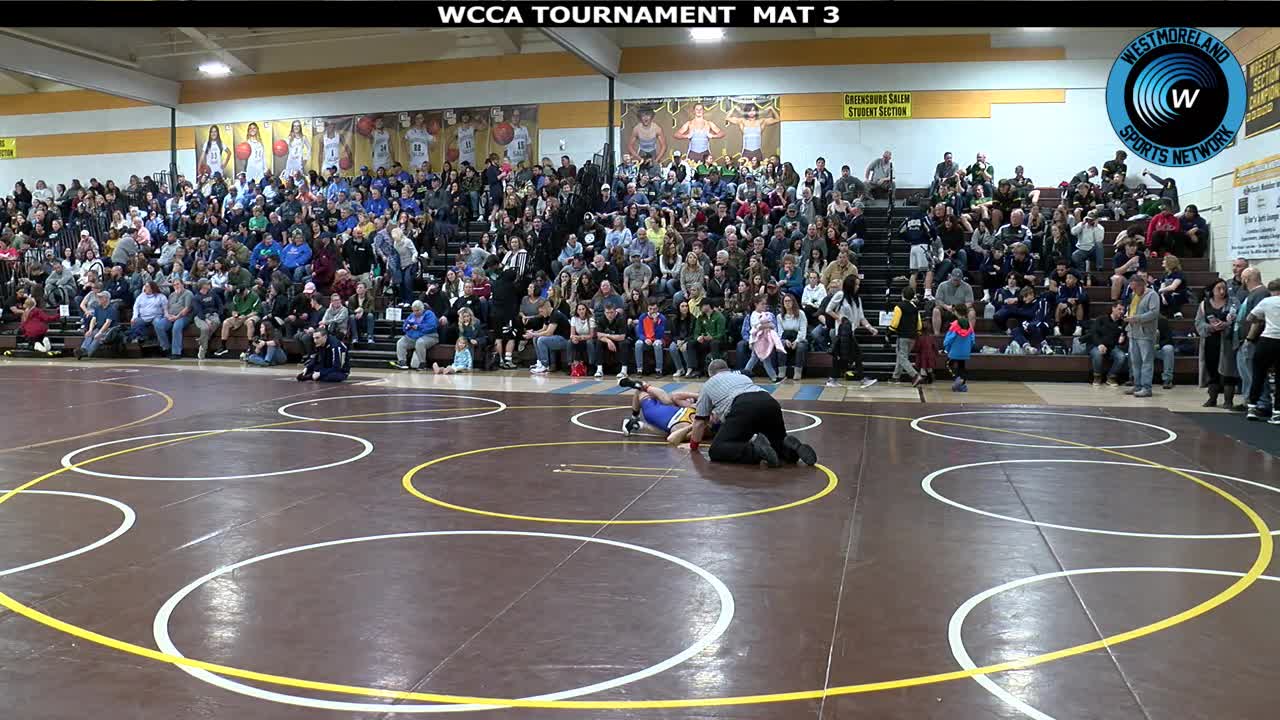 WCCA Wrestling Tournament Mat 3 Wrestling WestmorelandSports3