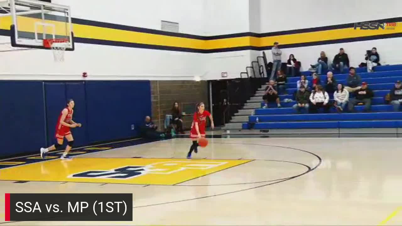 WPIAL Girls Basketball Mt. Pleasant Shady Side Academy Basketball