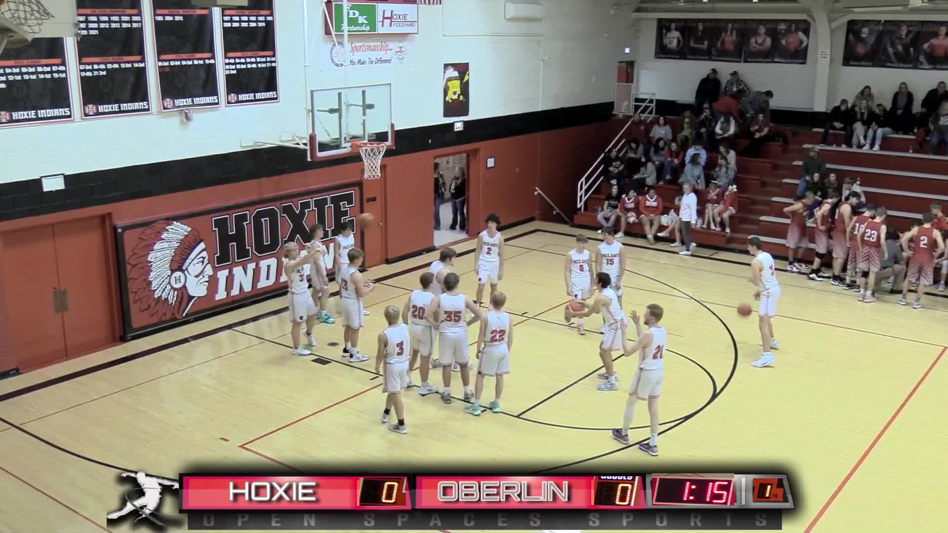 Hoxie vs Oberlin (Boys) Basketball OpenSpacesSports2