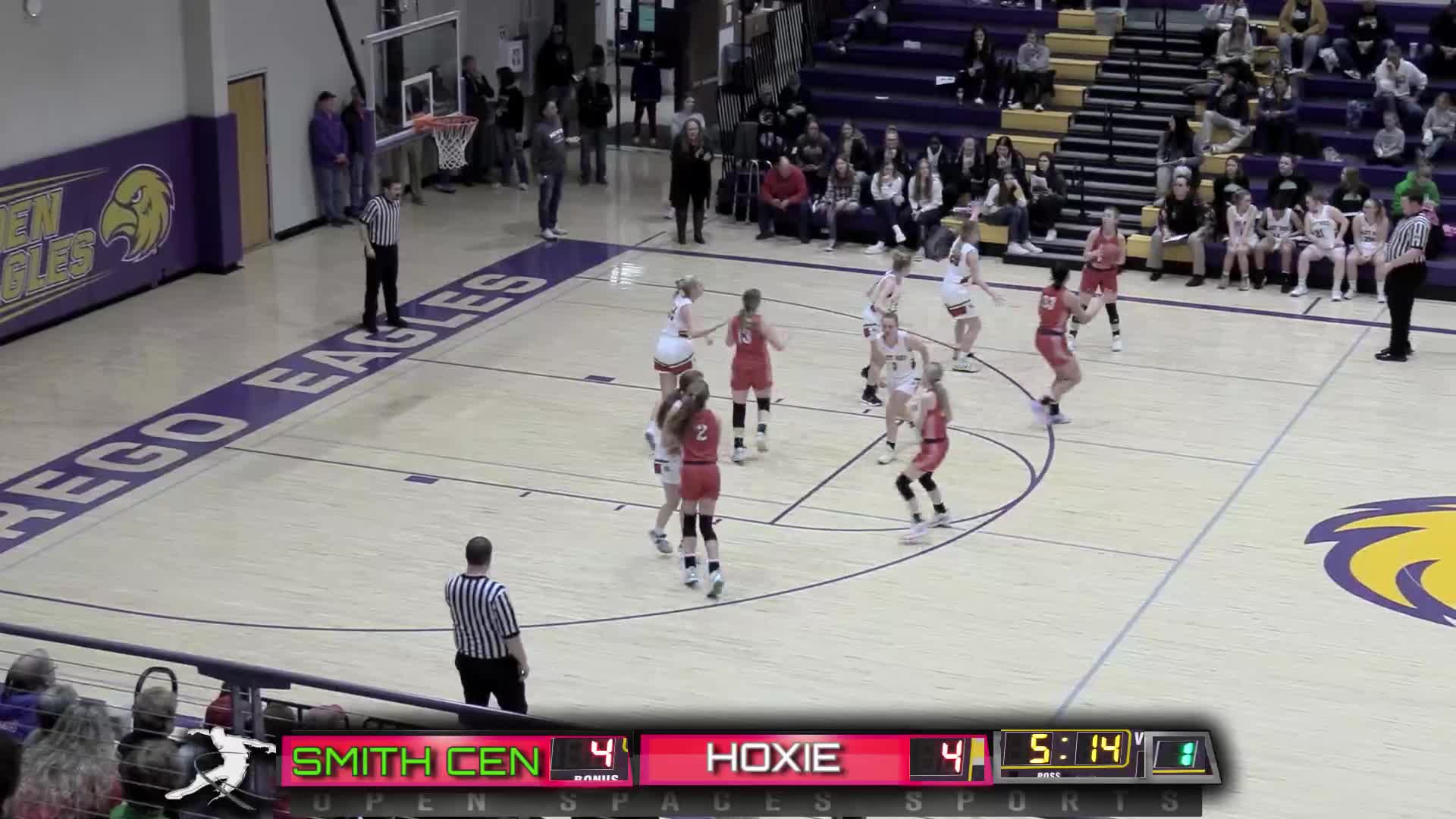 Hoxie vs Smith Center (G) MCL Semifinals Basketball OpenSpacesSports2
