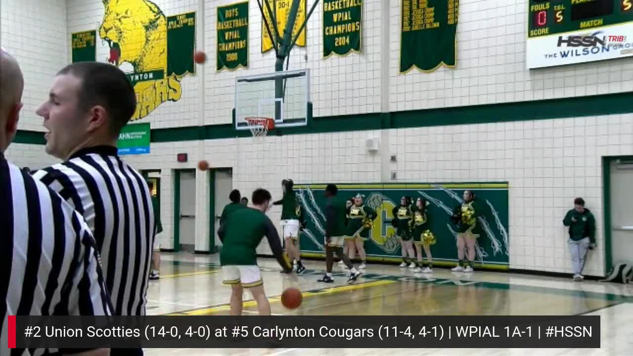 WPIAL Boys Basketball Union at Carlynton Basketball TribLIVEHSSN4