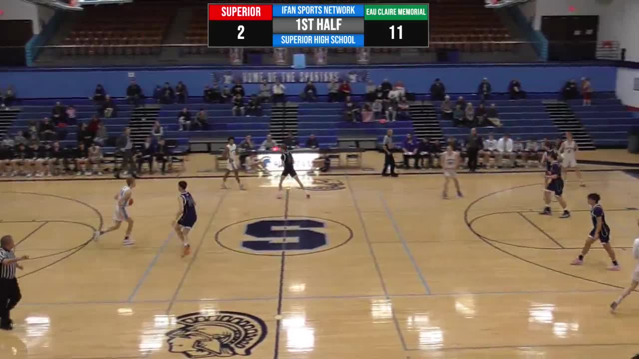BB Eau Claire Memorial at Superior Basketball