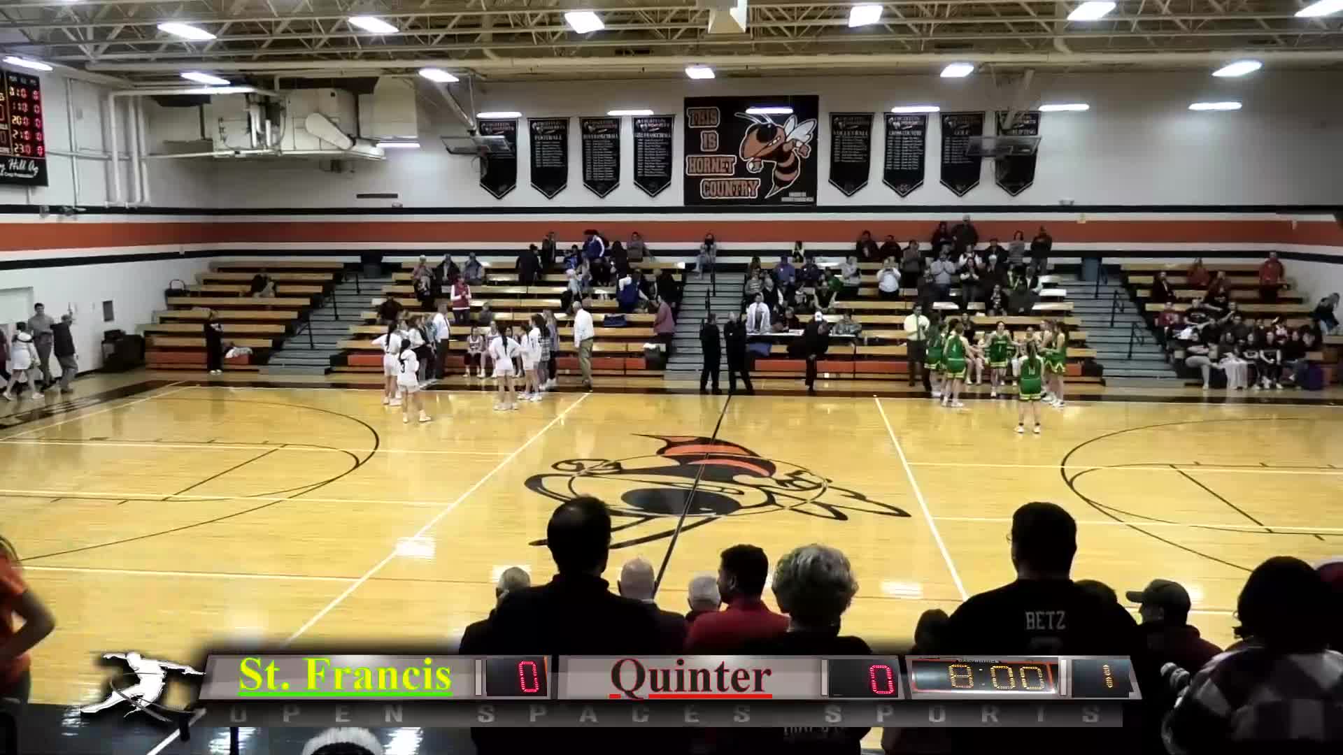 St Francis vs Quinter "G" (NWKL Championship) Basketball