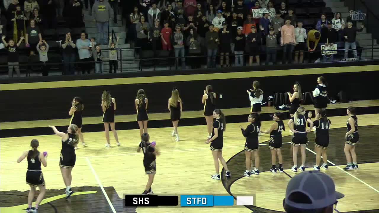 AREA PLAYOFF Sudan Nettes vs. Stratford Lady Elks Basketball