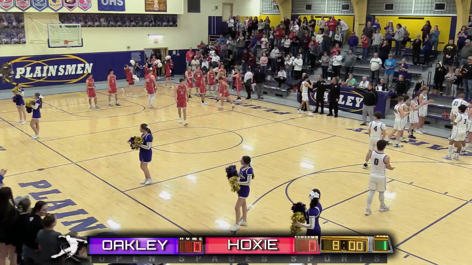 Hoxie Oakley (B) HOXIE BROADCAST Basketball OpenSpacesSports2