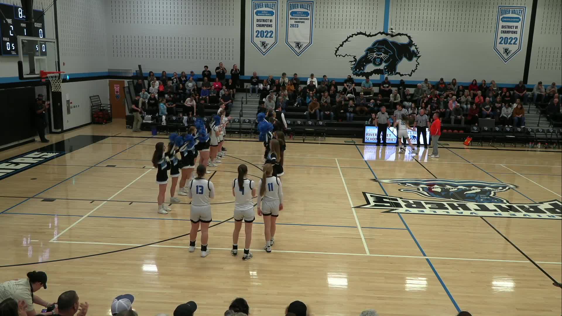 River Valley versus Tyrone Basketball RVSDLiveStream