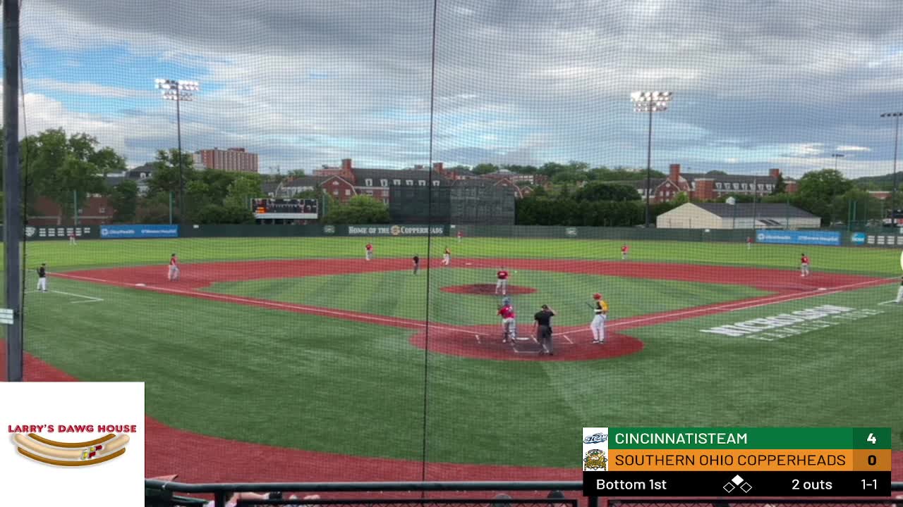 Cincinnati Steam vs Southern Ohio Copperheads Baseball