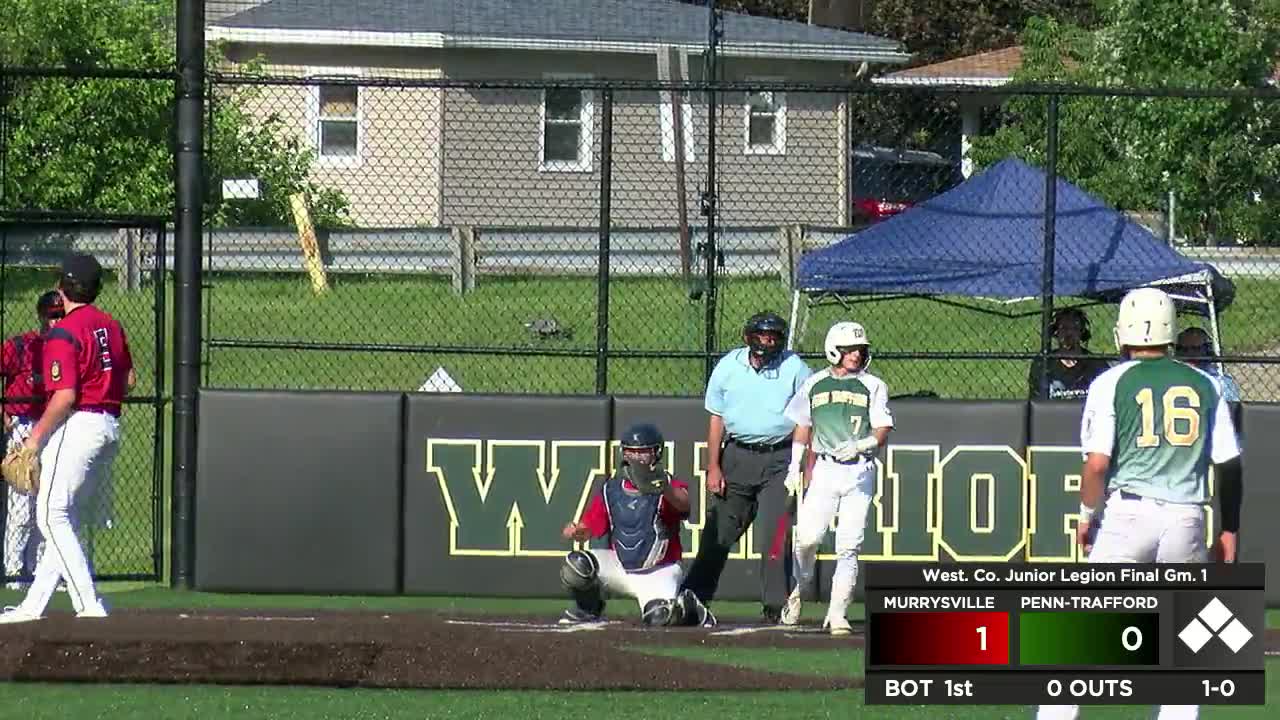 Murrysville at PennTrafford (Westmoreland Co. Jr. Legion Championship Gm. 1) Baseball