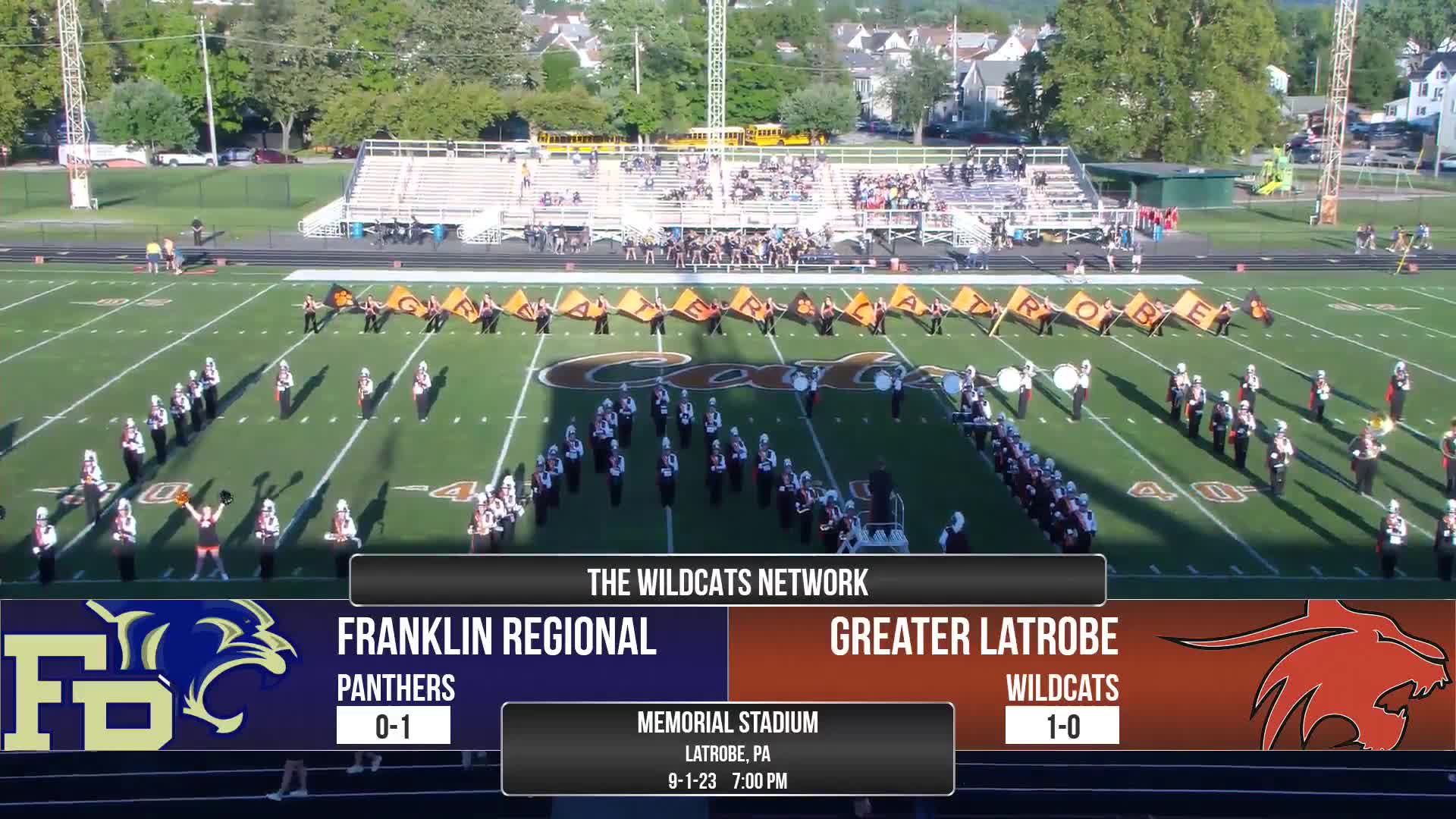 Varsity Football GL vs FR Football ShowcaseLive