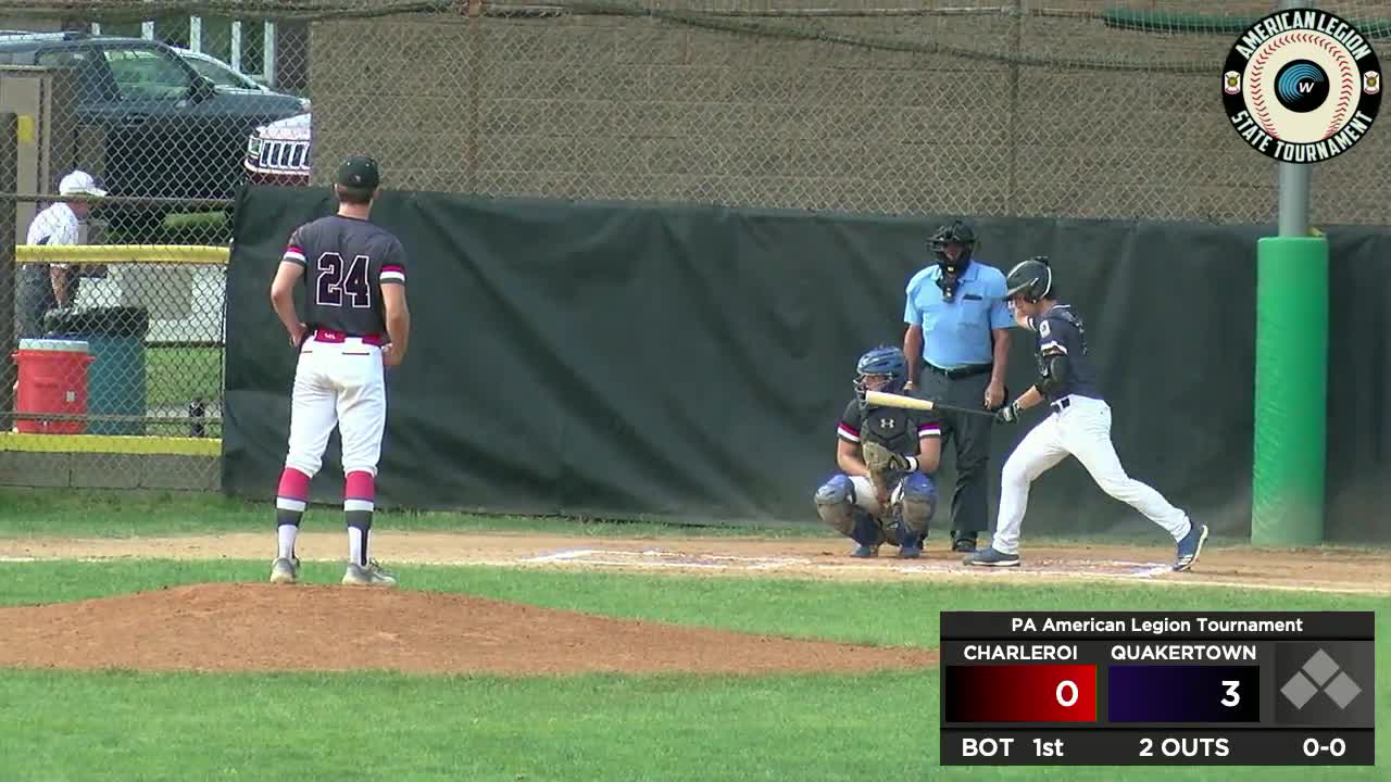 Game 7 Charleroi vs. Quakertown (PA American Legion Baseball