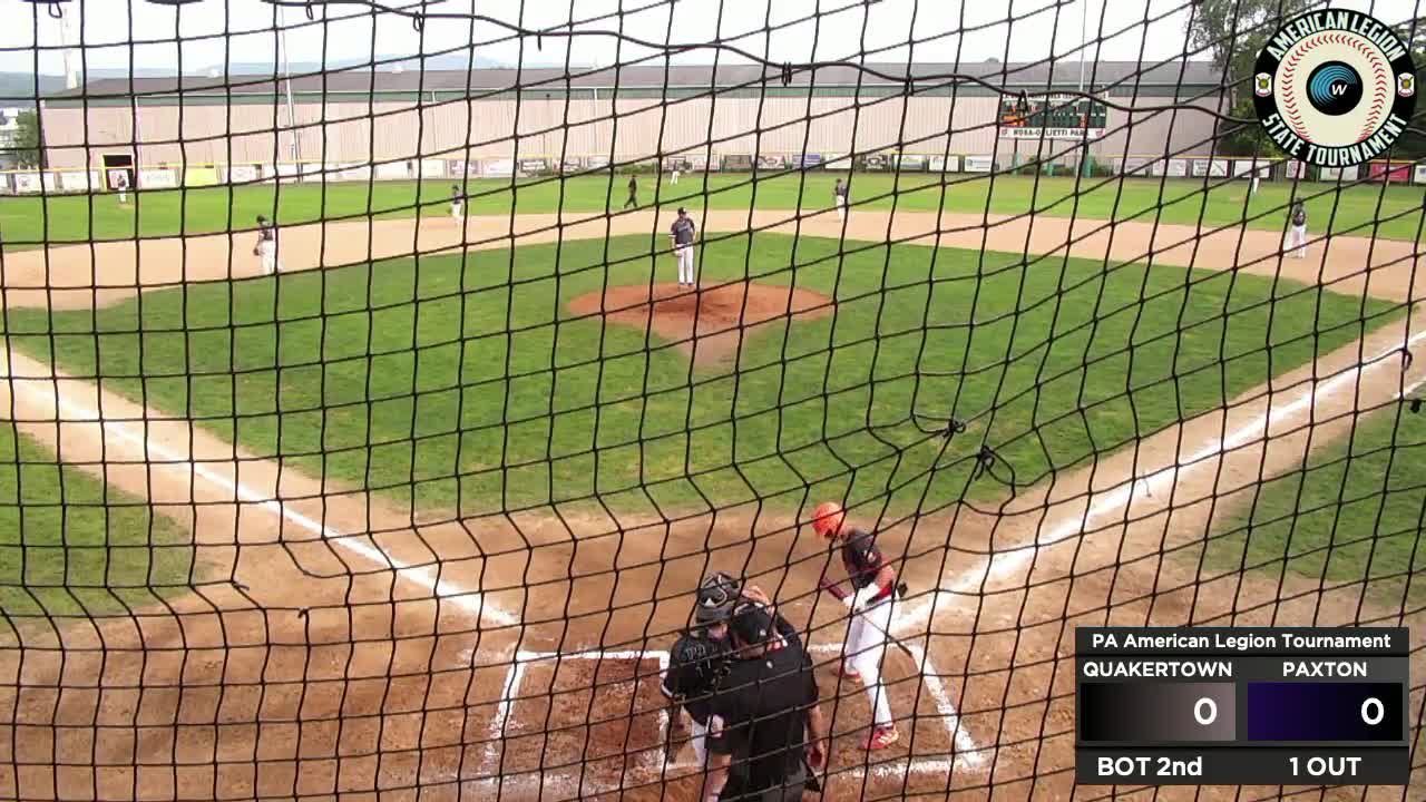 Game 11 Paxton vs. Quakertown (American Legion Baseball Tournament