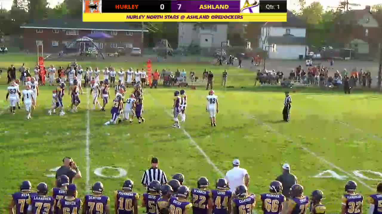 OREDOCKER FOOTBALL VS. HURLEY Football clcampbell