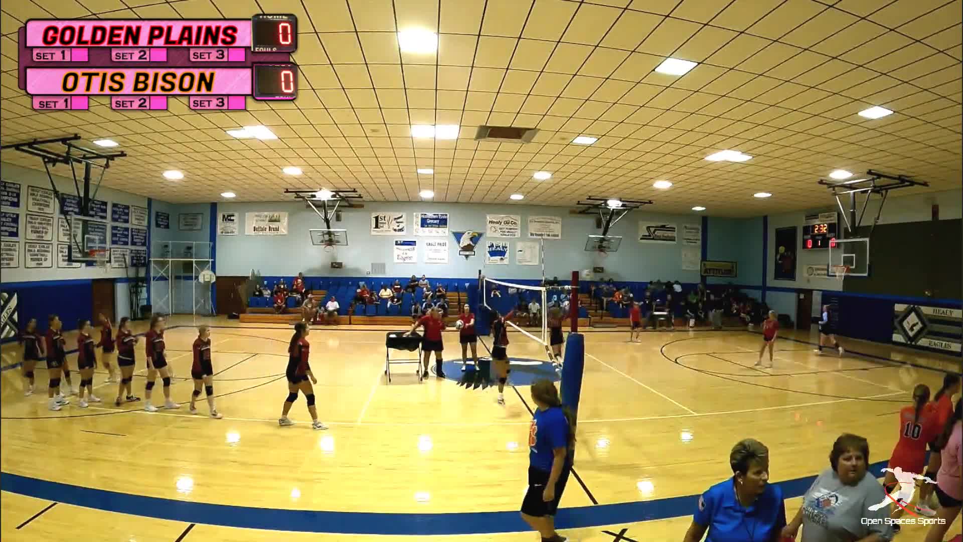 Golden Plains vs Otis Bison Volleyball OpenSpacesSports2