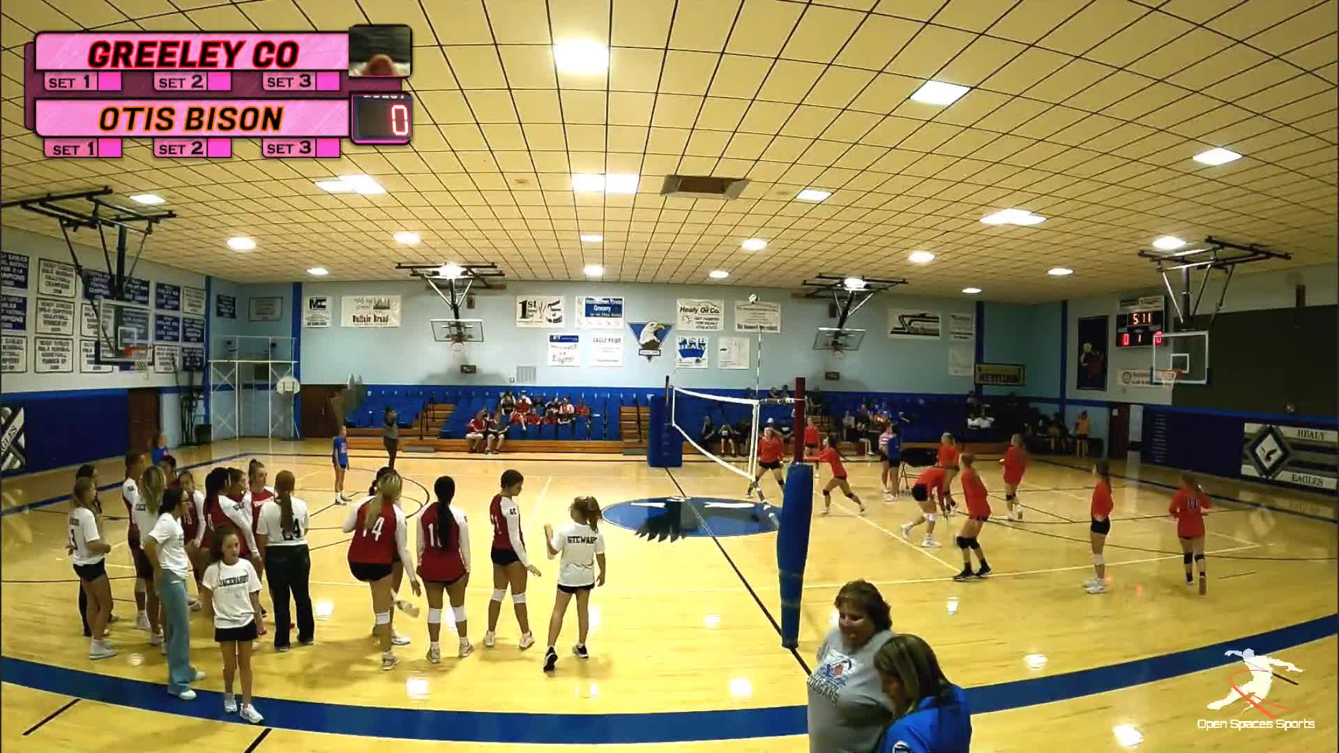 Greeley County vs OtisBison (Semi Finals) Volleyball OpenSpacesSports2