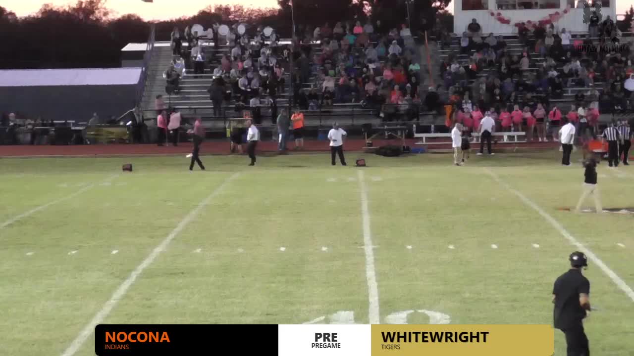 Whitewright Tigers Nocona Indians Football FKBowen