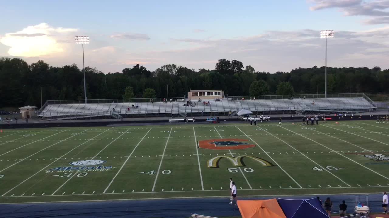 Laurens at Chapman Football UpstatePrepcastChapman