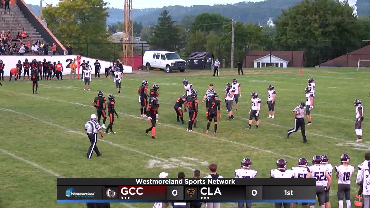 Greensburg Central Catholic at Clairton Football WestmorelandSports4