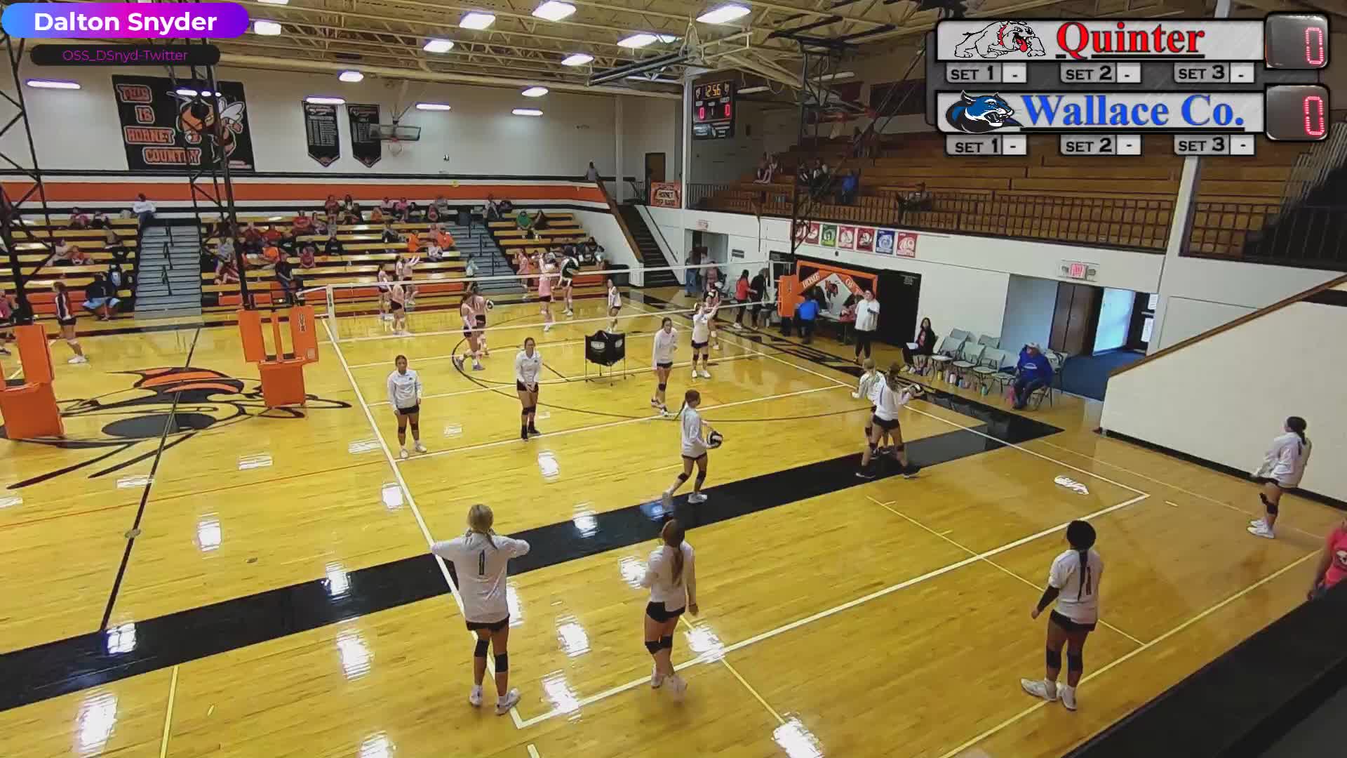 Quinter vs. Wallace County Volleyball OpenSpacesSports5