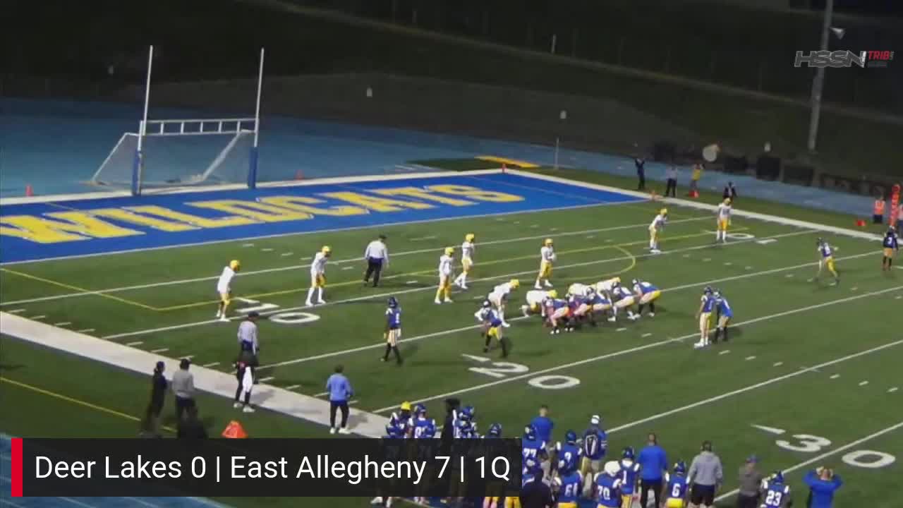 WPIAL Football Deer Lakes at East Allegheny Football TribLIVEHSSN5