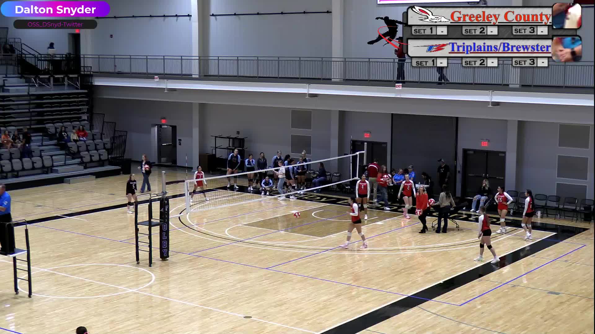 Greeley County vs. Triplains/Brewster Volleyball OpenSpacesSports5