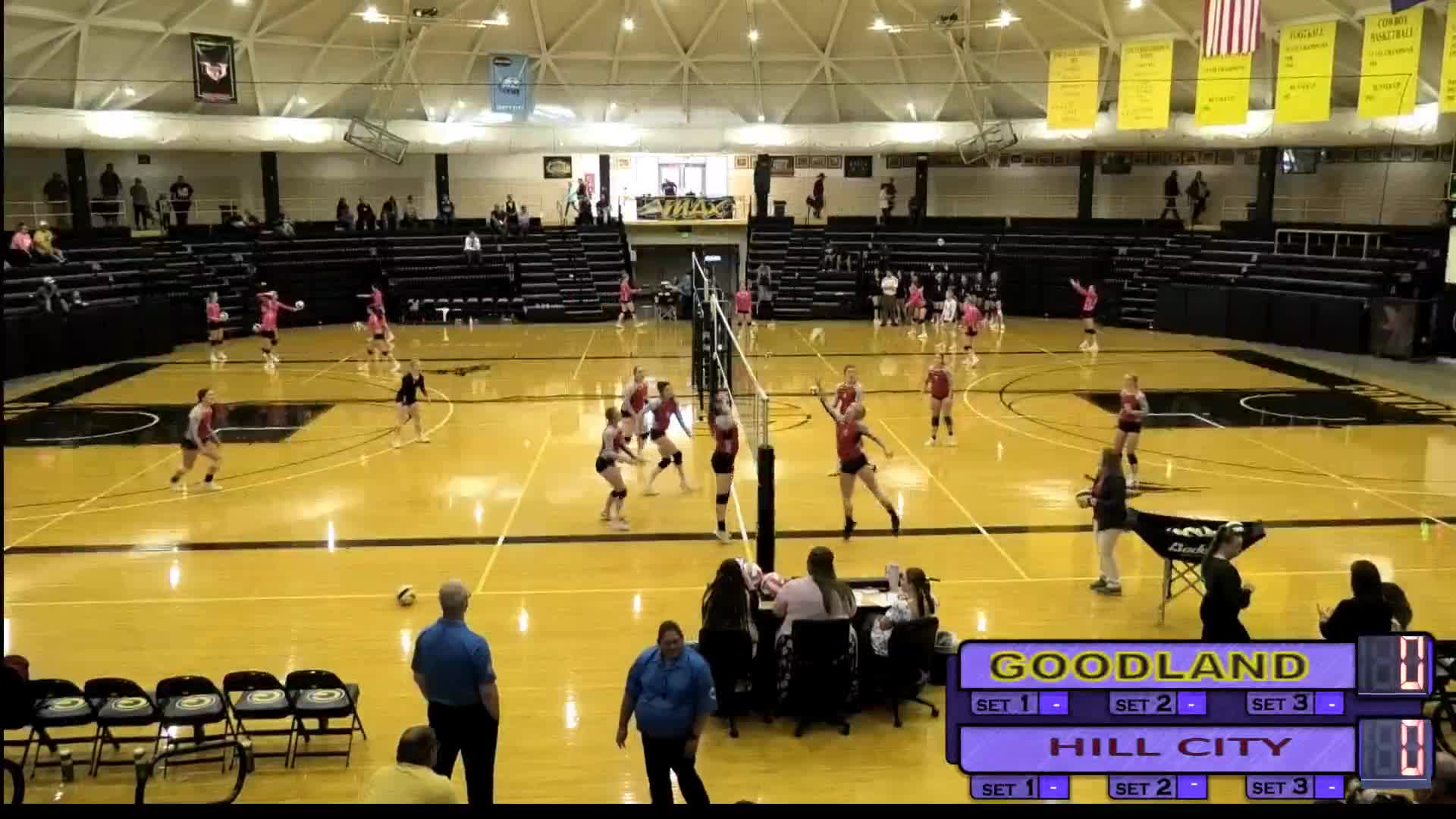 Hill City vs. Oakley (Goodland Tri) Volleyball OpenSpacesSports3