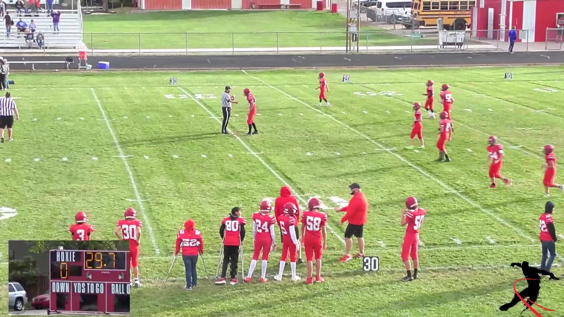 Hoxie vs Stockton (JR High) Football OpenSpacesSports8