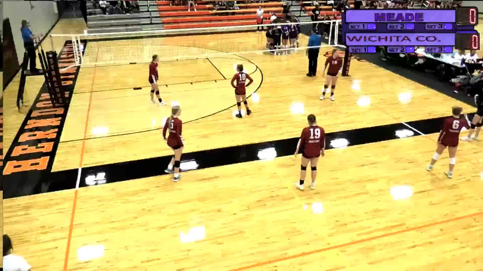 Wichita County High School VS MEADE Volleyball OpenSpacesSports3