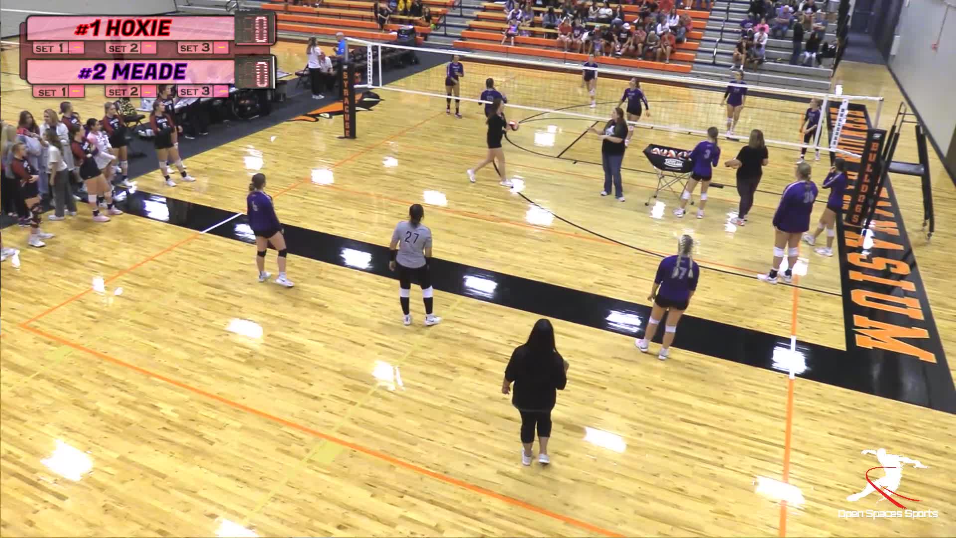 1 Hoxie vs 2 Meade (SubState Championship) Volleyball