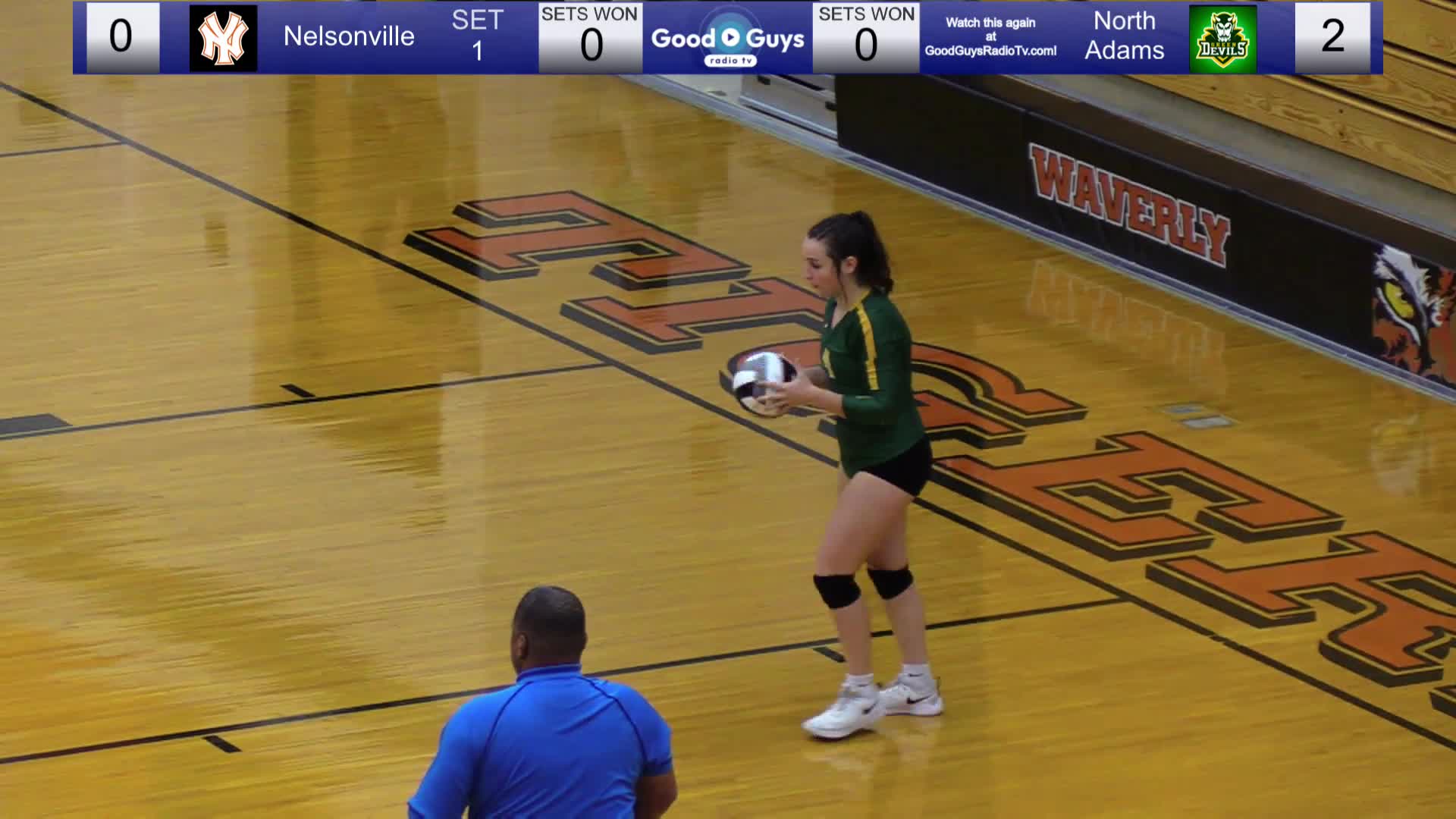 North Adams VS Nelsonville York SHAC Tournament Volleyball