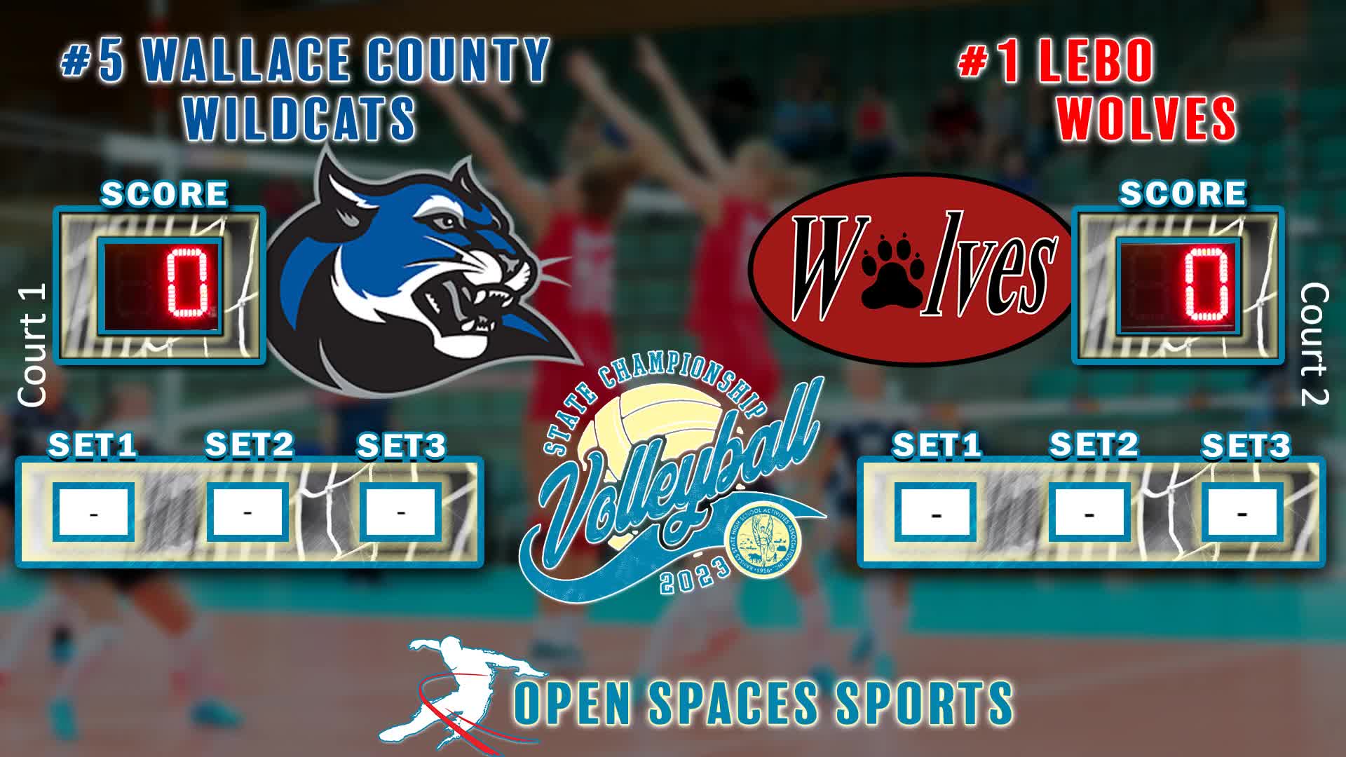 Wallace County vs. Lebo (1aD2 State Volleyball Semifinals) AUDIO ONLY