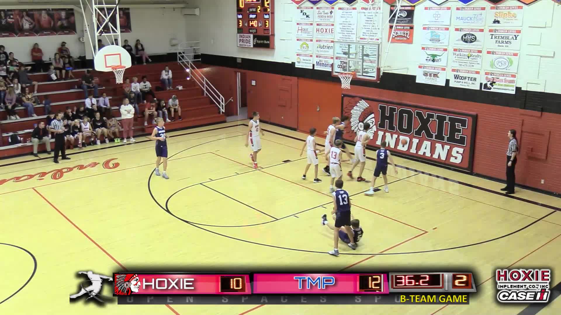 Hoxie vs TMP (JR High Boys) Basketball OpenSpacesSports2