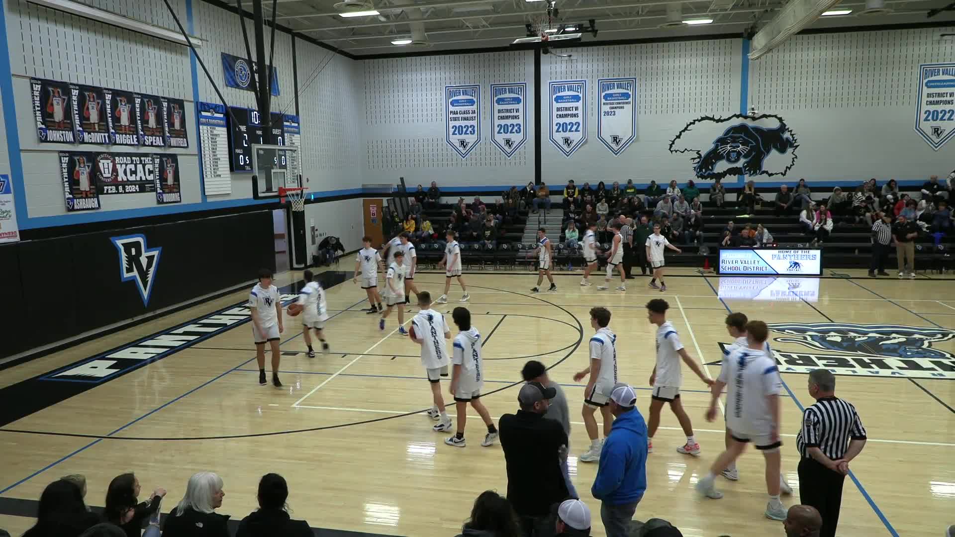 Marion Center at River Valley (Boys) Basketball RVSDLiveStream