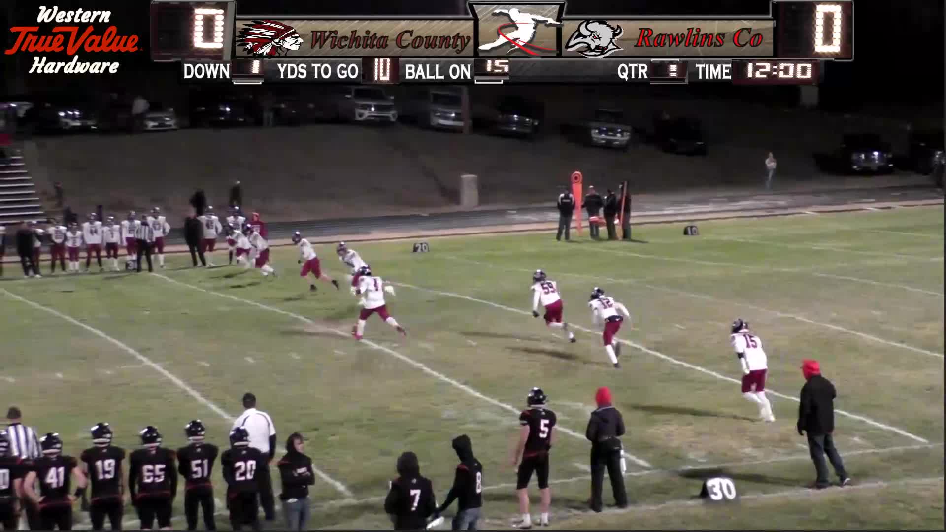 LeotiWichita County Rawlins County (8 Man D1 Sectional) Football