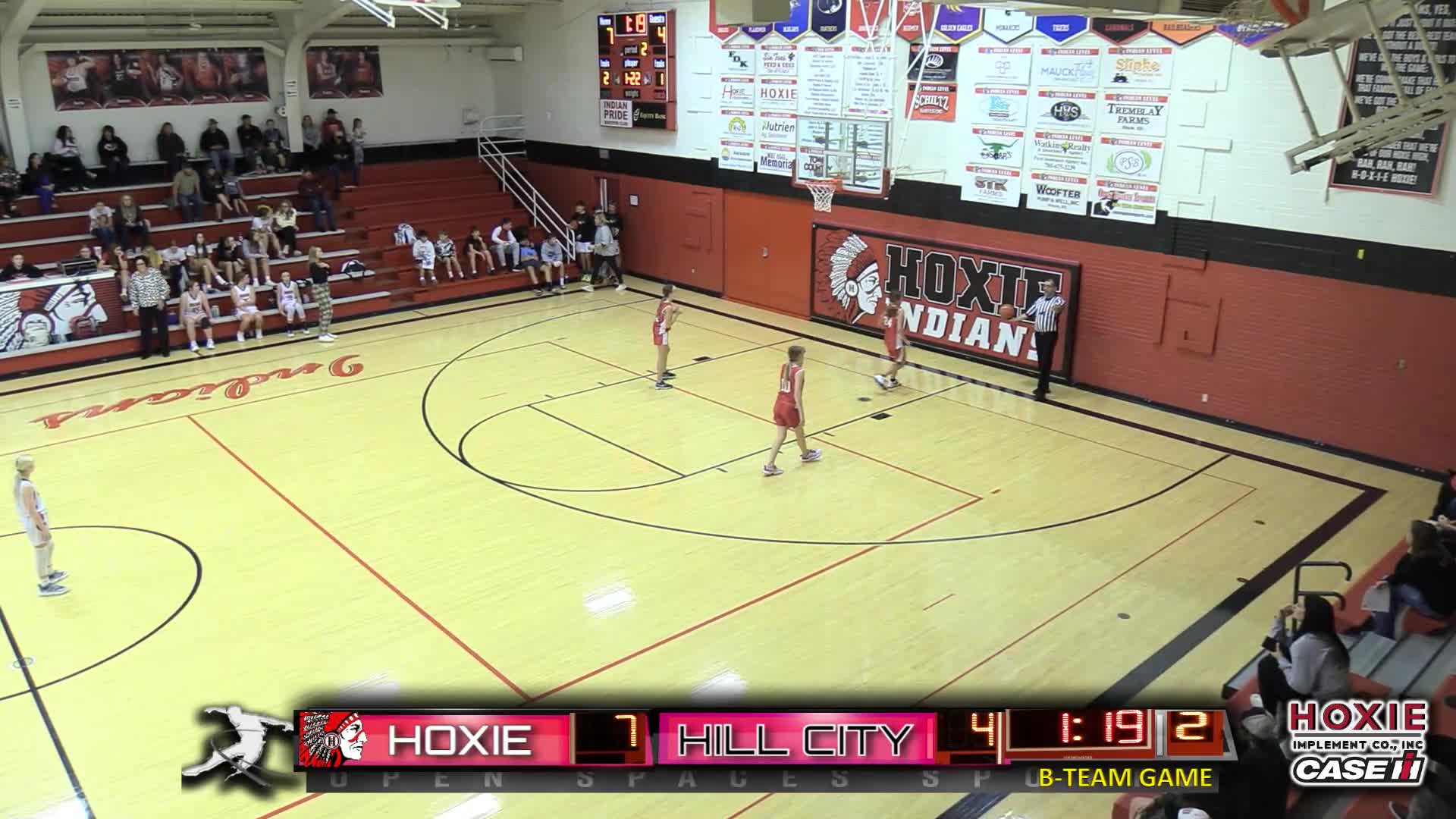 Hoxie vs Hill City (Jr. High Girls & Boys) Basketball OpenSpacesSports2