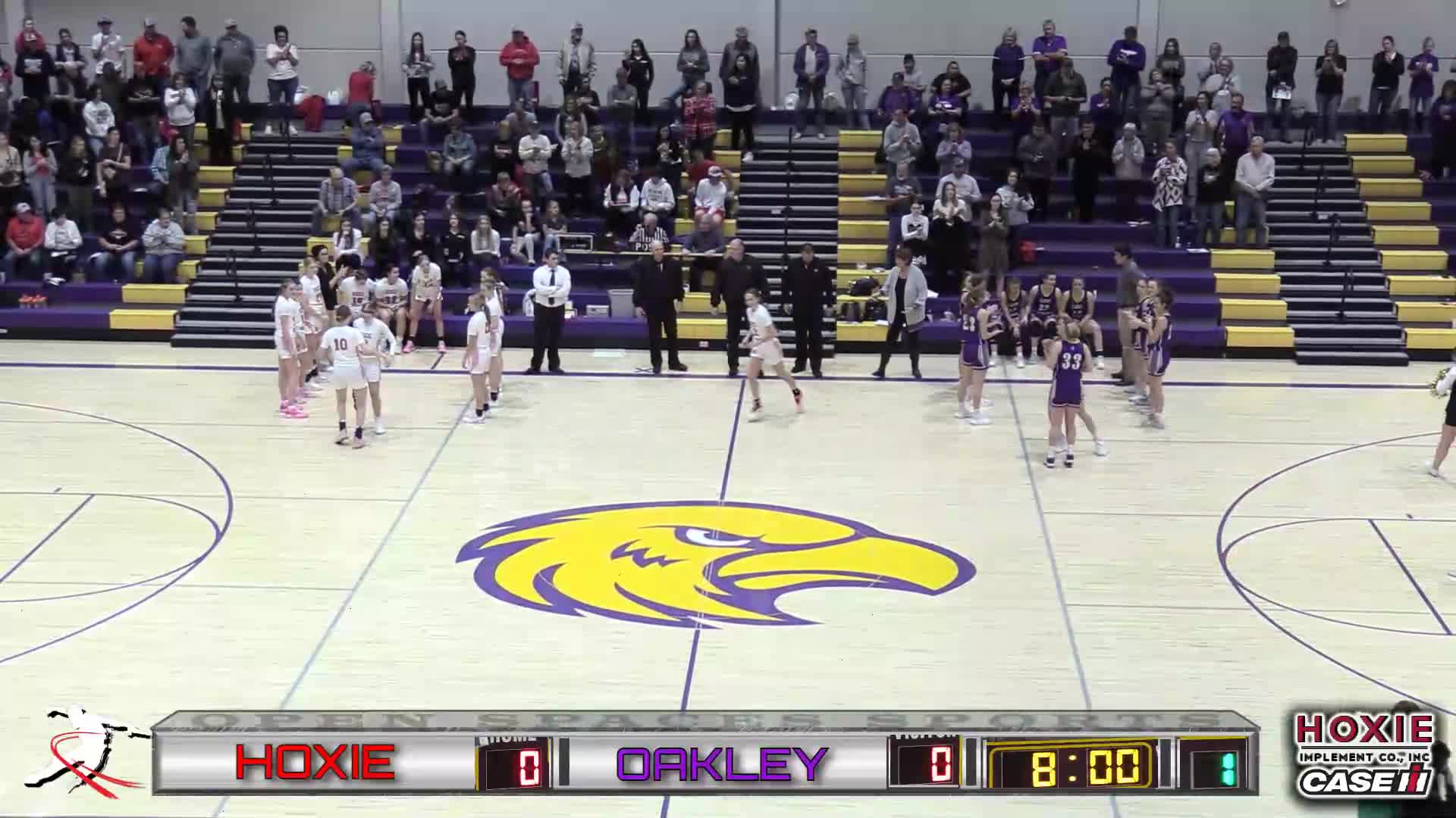 Hoxie vs Oakely (G) HOXIE BROADCAST Basketball OpenSpacesSports2