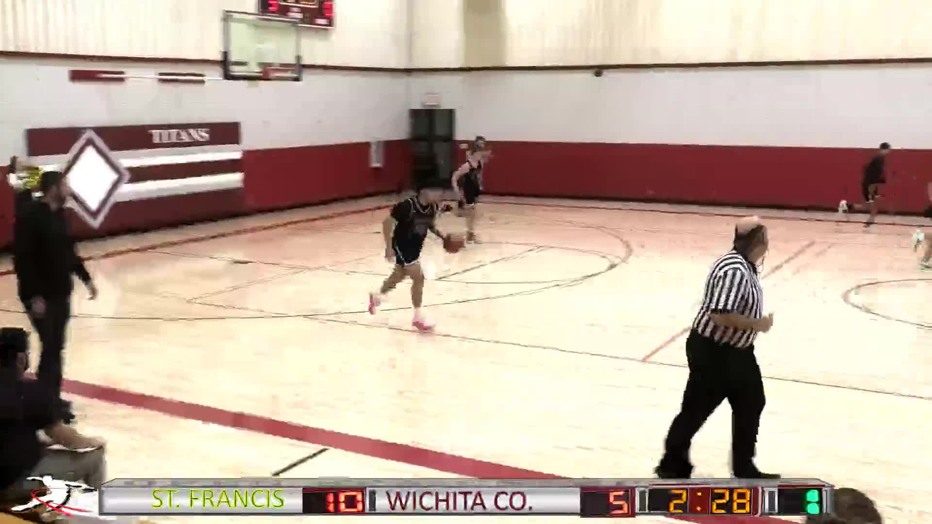 St. Francis vs. LeotiWichita County (B) 3rd and 4th Place Basketball