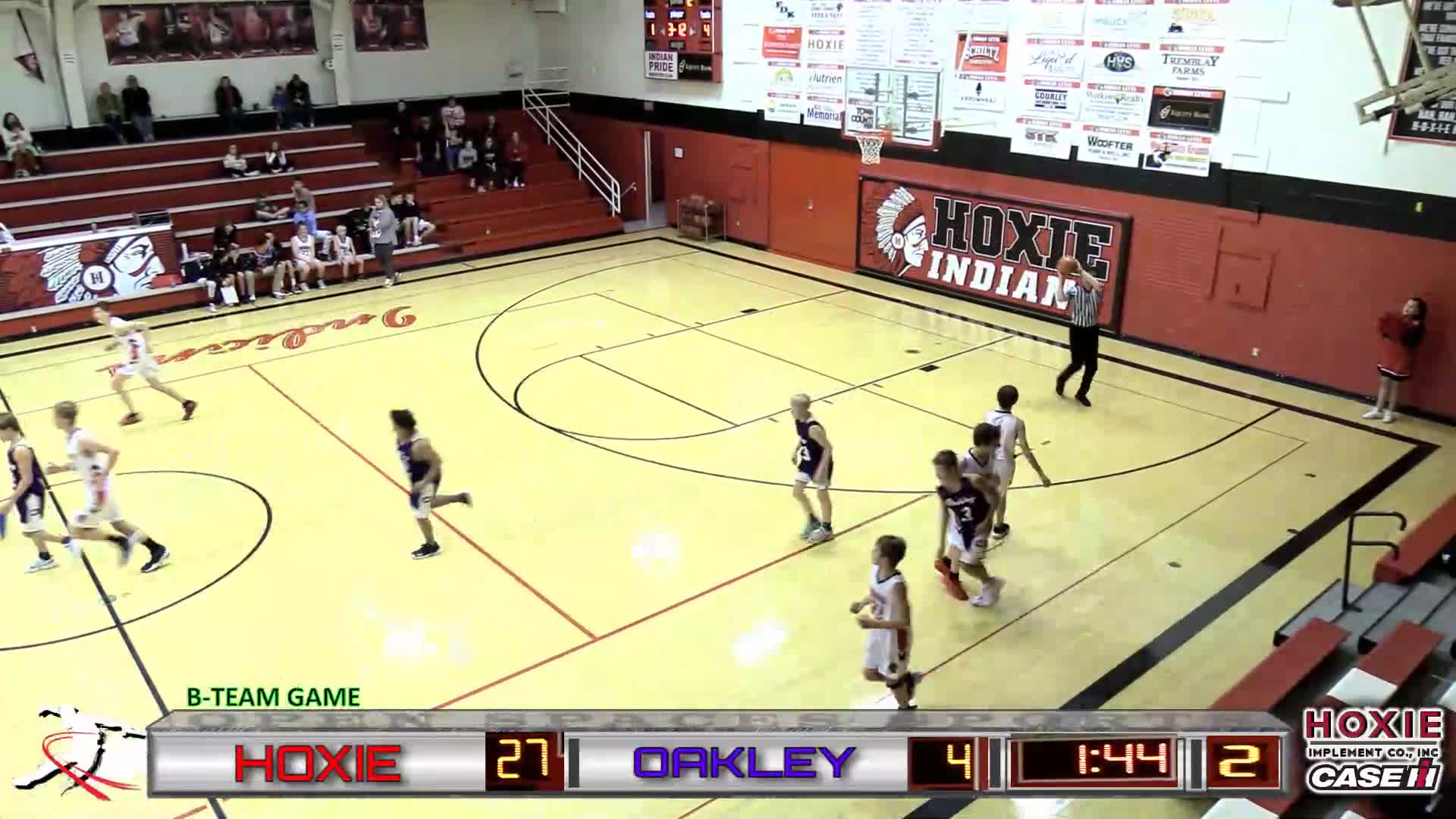 Hoxie vs Oakley (Jr. High Boys) Basketball OpenSpacesSports2
