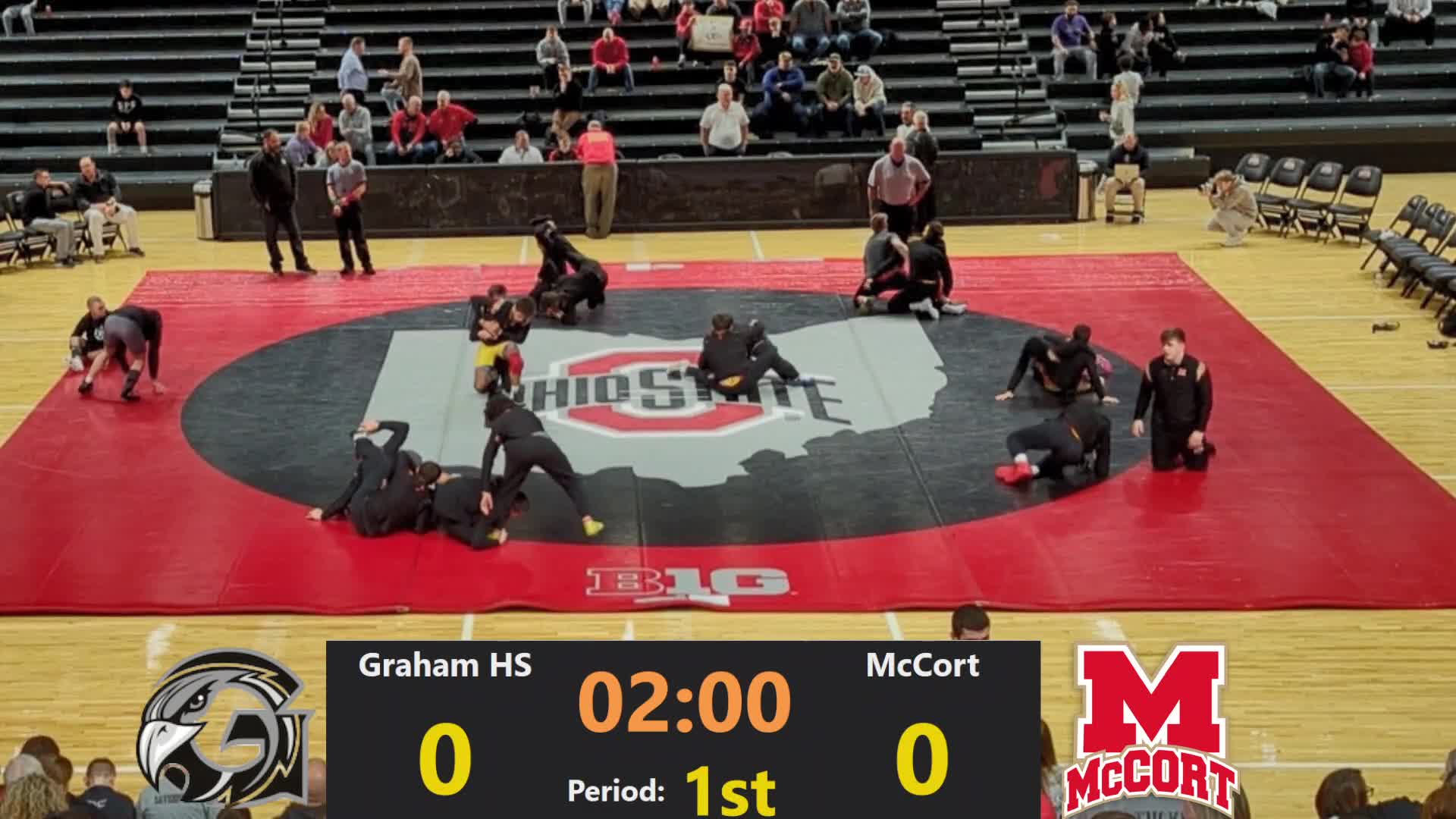 McCort vs. St. Paris Graham Wrestling CrushersSN
